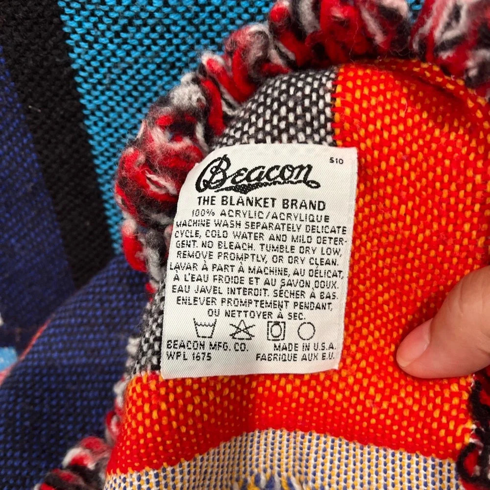 Vintage Beacon x Disney Mickey‎ and Characters Throw Blanket